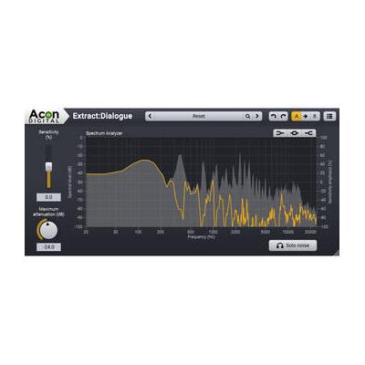 Acon Digital Extract:Dialogue Noise-Reduction Software (Download) - [Site discount] 11-30530