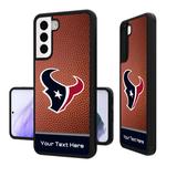 Houston Texans Personalized Football Design Galaxy Bump Case