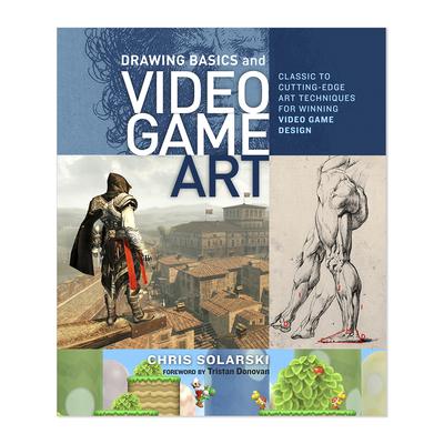 Penguin Random House Entertainment Books - Drawing Basics & Video Game Art Flexibound Book