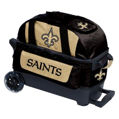 New Orleans Saints Two-Ball Roller Bowling Bag