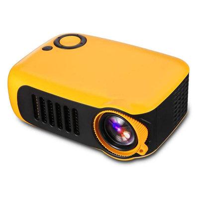Artudatech Mini 1080P Portable Projector For Home Theater US Plug, Crystal | 4 H x 8 W x 7 D in | Wayfair E201-D004-US