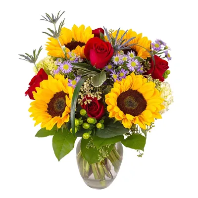 You Deserve It Bouquet (28 stems, with Vase)