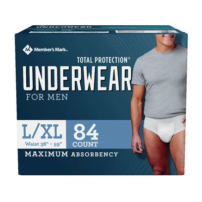 Member's Mark Total Protection Underwear for Men, Large/Extra Large
