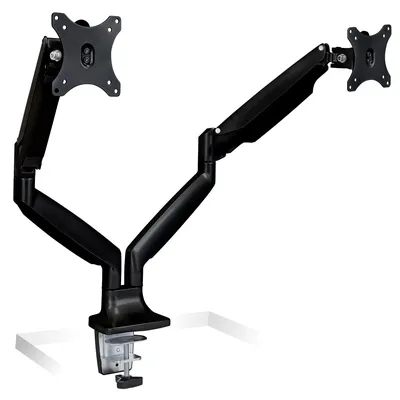 Mount-It! MI-1772B Dual Monitor Mount With Gas Spring Arms