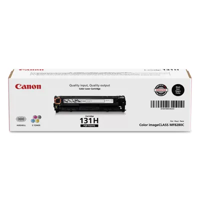 Canon CRG-131 Toner Cartridge, Black(2,400 High Yield)