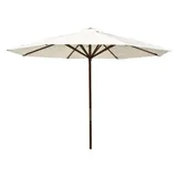 Classic Wood 9 ft Market Umbrella - Natural