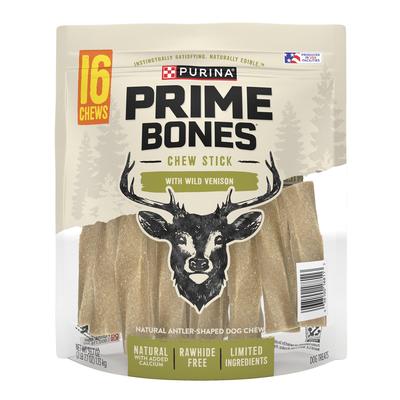 Purina Prime Bones Chew Stick with Wild Venison (16 chews)