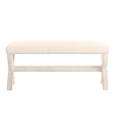 Carly Bench - Chenille Canvas