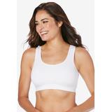 Plus Size Women's The Olivia All-around Support Comfort Sports Bra by Leading Lady in White (Size 3X)