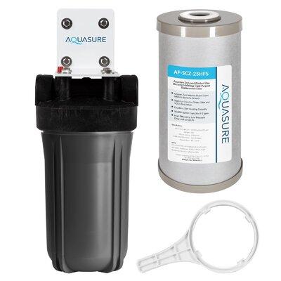 Aquasure Fortitude Multi Purpose Filtration System, Size 14.0 H x 8.0 W x 8.0 D in | Wayfair AS-FS-25SCZ