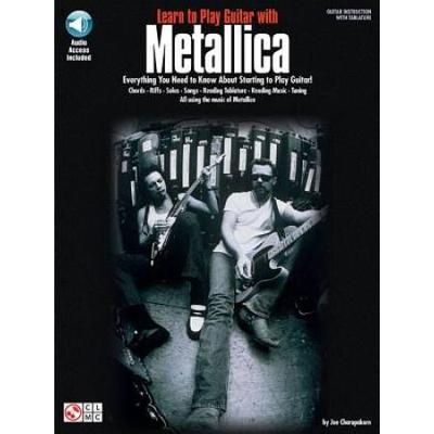 Learn To Play Guitar With Metallica Book/Online Audio [With Cd]