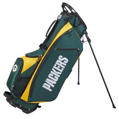 Wilson Green/Gold Green Bay Packers Carry Golf Bag