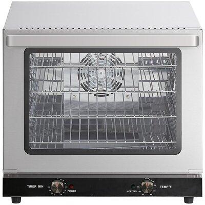 Hakka Food Processing Convection Oven 1/2 Size 2800w, Stainless Steel Construction, 4 Shelves, 6 Feet Power Cord, 208-240v/60hz in Gray | Wayfair