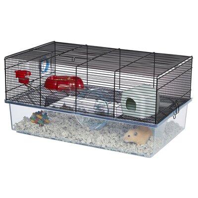 Midwest Homes For Pets Favola Large Hamster Cage Includes Free Water Bottle, Exercise Wheel, Food Dish | 11.5 H x 14.34 W x 23.82 D in | Wayfair