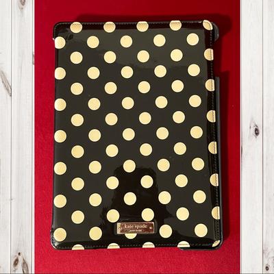 Kate Spade Tablets & Accessories | Kate Spade Hard Case For Apple | Color: Black/Cream | Size: 9 12 X 7
