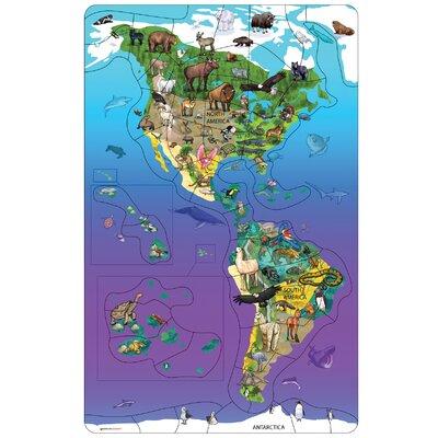 Dowling Magnets Puzzle Educational Game | 0.22 H x 11.5 W x 18 D in | Wayfair 734100