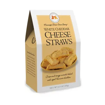 Mississippi Cheese Straw Factory White Cheddar Straws
