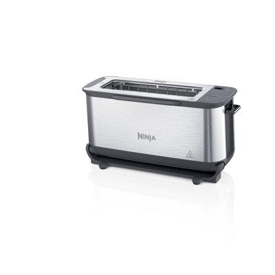 Ninja® Foodi 2-in-1 Flip Toaster in Gray, Size 8.42 H x 6.7 W x 16.54 D in | Wayfair ST101