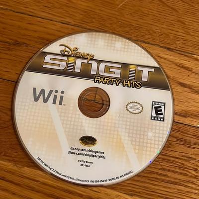 Disney Video Games & Consoles | Disney Sing It Party Hits For Nintendo Wii | Color: Cream/Brown | Size: Os