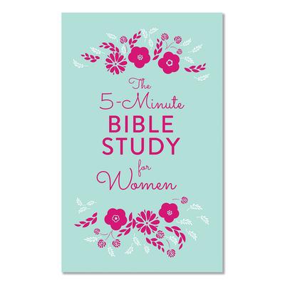 Barbour Books Women's Educational Books - The 5-Minute Bible Study for Women Paperback