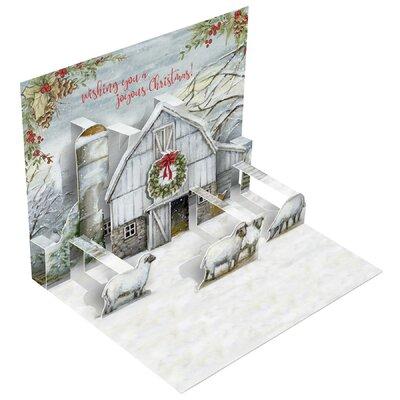 The Holiday Aisle® The Lord Is My Shepherd Pop-up Christmas Cards | 5.125 H x 6.5 W x 1.75 D in | Wayfair 5E950DEC54584F86972F4C0015C61D07