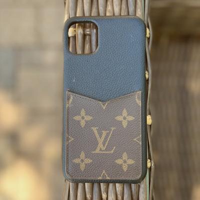 Louis Vuitton Accessories | Euc Iphone 11 Max Pro Bumper Case | Color: Black/Brown | Size: Os