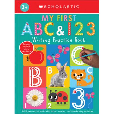 Scholastic Early Learners: Learn-to-Write ABC & 123 Practice Book