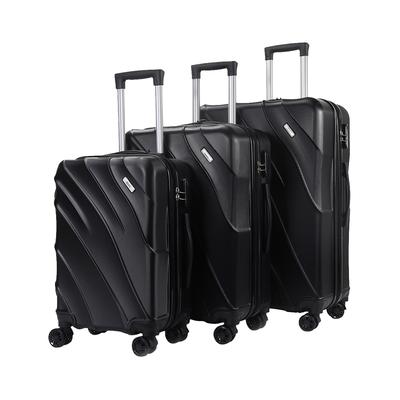 Mirage Luggage Luggage BLACK - Black Irene Expandable Spinner Hardside Luggage Set