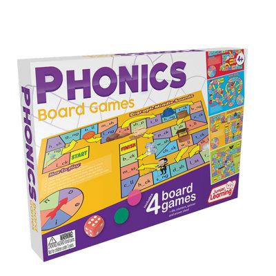 Junior Learning Phonics Learning Educational Board Games | 1.25 H x 8.5 W x 11.8 D in | Wayfair JL422