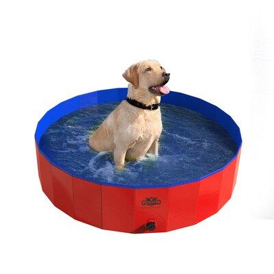 Petmaker Pet Pool & Bathing Tub in White | 12 H x 47 W x 47 D in | Wayfair M320304