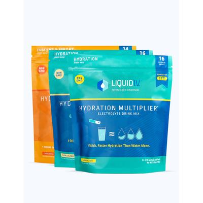 Liquid I.V. Staycation Multipack - Powdered Electrolyte Drink Mix Packets