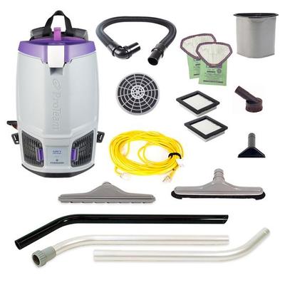 ProTeam GoFit 6, 6 quart Backpack Vacuum #107703 with Remediation Tool Kit #107466