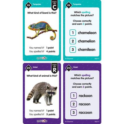 Teacher Created Resources Spellchecked Card Game | 4 H x 4 W x 2.5 D in | Wayfair EP-66111