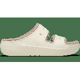 Crocs Bone / Mushroom Classic Cozzzy Sandal Shoes