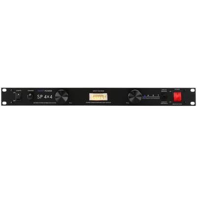 ART SP 4x4 Rackmount 8 Outlet Power Conditioner and Surge Protector - with Linear Voltmeter and Dual Lights