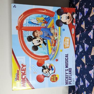 Disney Toys | Disney Junior Mickey's Musical Playland 2+ | Color: Blue/Red | Size: 38 In D X 53 In W X 36 In H