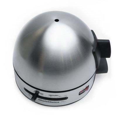 Chef'sChoice Model 810 Gourmet Egg Cooker Stainless Steel in Gray | 5.93 H x 7.04 W x 7.04 D in | Wayfair 8100001