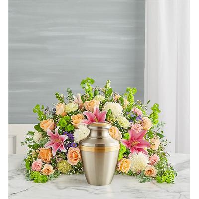 1-800-Flowers Everyday Gift Delivery Crescent Cremation Arrangement - Pastel Small