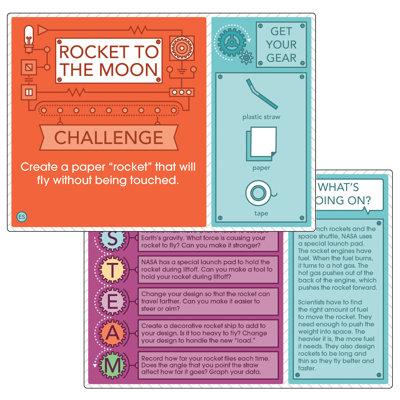 Carson Dellosa Education STEM Challenges Learning Cards | 8 H x 6.1 W x 2 D in | Wayfair 140350