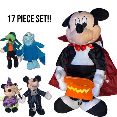 Disney Toys | 17 Piece Plush Disney Looney Tunes Halloween Bundle!!!! | Color: Black/Orange | Size: Os