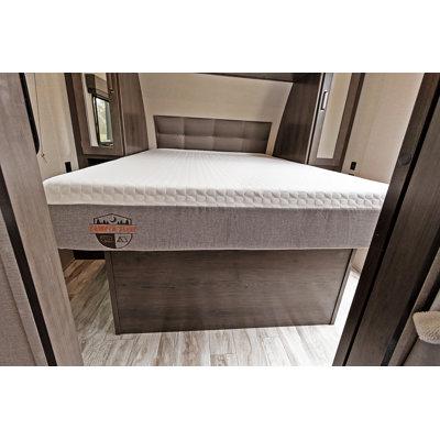 10" Memory Foam Mattress - Camper Sleep Voyager/Graphite Infused Mattress/Travel Bed | 72 H x 48 W 10 D in Wayfair CS-10VOY -48x72