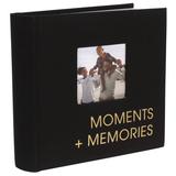 Trinx Moment & Memories Fabric Album Fabric in Black | 6.75 H x 7 W in | Wayfair 756396B341624D37ABC7DB4BAD2A402E