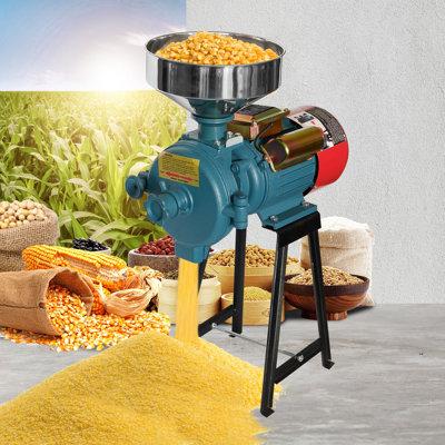 JTANGL Electric Grain Grinder Mill, 3000W 110V Corn Grinder Mill Electric, Dry Cereals Rice Coffee Wheat Corn Mills w/ Funnel | Wayfair