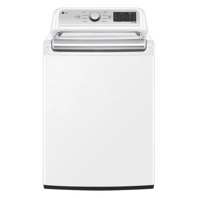 LG 5.3 Cu. Ft. Top Load Washer in White | 44.5 H x 27 W x 28.375 D in | Wayfair WT7405CW