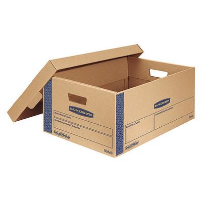 SMOOTHMOVE 0066001 Moving Box,24x15x10 in,PK8