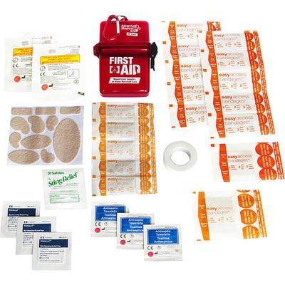ADVENTURE MEDICAL 0120-0200 Emergency Medical Kit,Plastic,Red,7" H