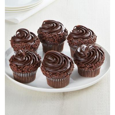 1-800-Flowers Food Delivery Jumbo Chocolate Cupcakes 6 Count | Happiness Delivered To Their Door