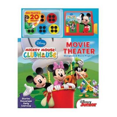 Disney Mickey Mouse Clubhouse Movie Theater Storybook and Movie Projector