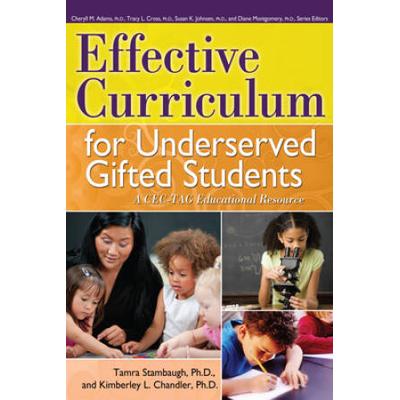 Effective Curriculum For Underserved Gifted Students: A Cec-Tag Educational Resource