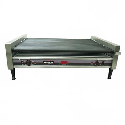 Nemco 8075SXW-RC Roll-A-Grill 75 Hot Dog Roller Grill - Flat Top, 120v